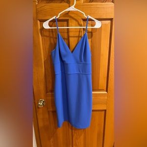 Express Blue Midi Dress - Medium